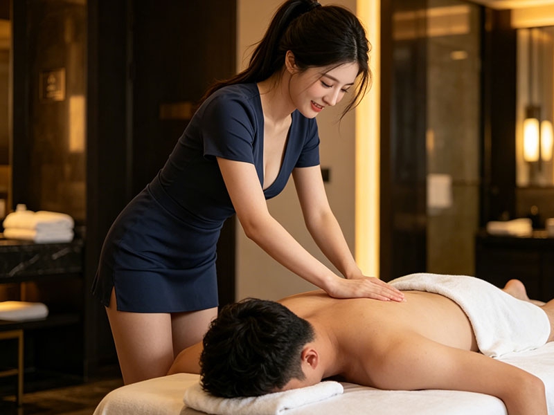 纽约上门按摩让美女技师为您定制专属男士解
